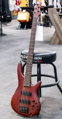 Ibanez - SR505E SR 5-String Electric Bass - Brown Mahogany 2